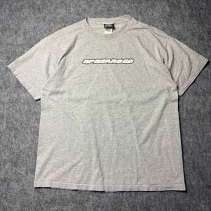 Ocean Pacific OP Pro T Shirt XL Gray 1972 Back Graphic Surf Skate Y2K